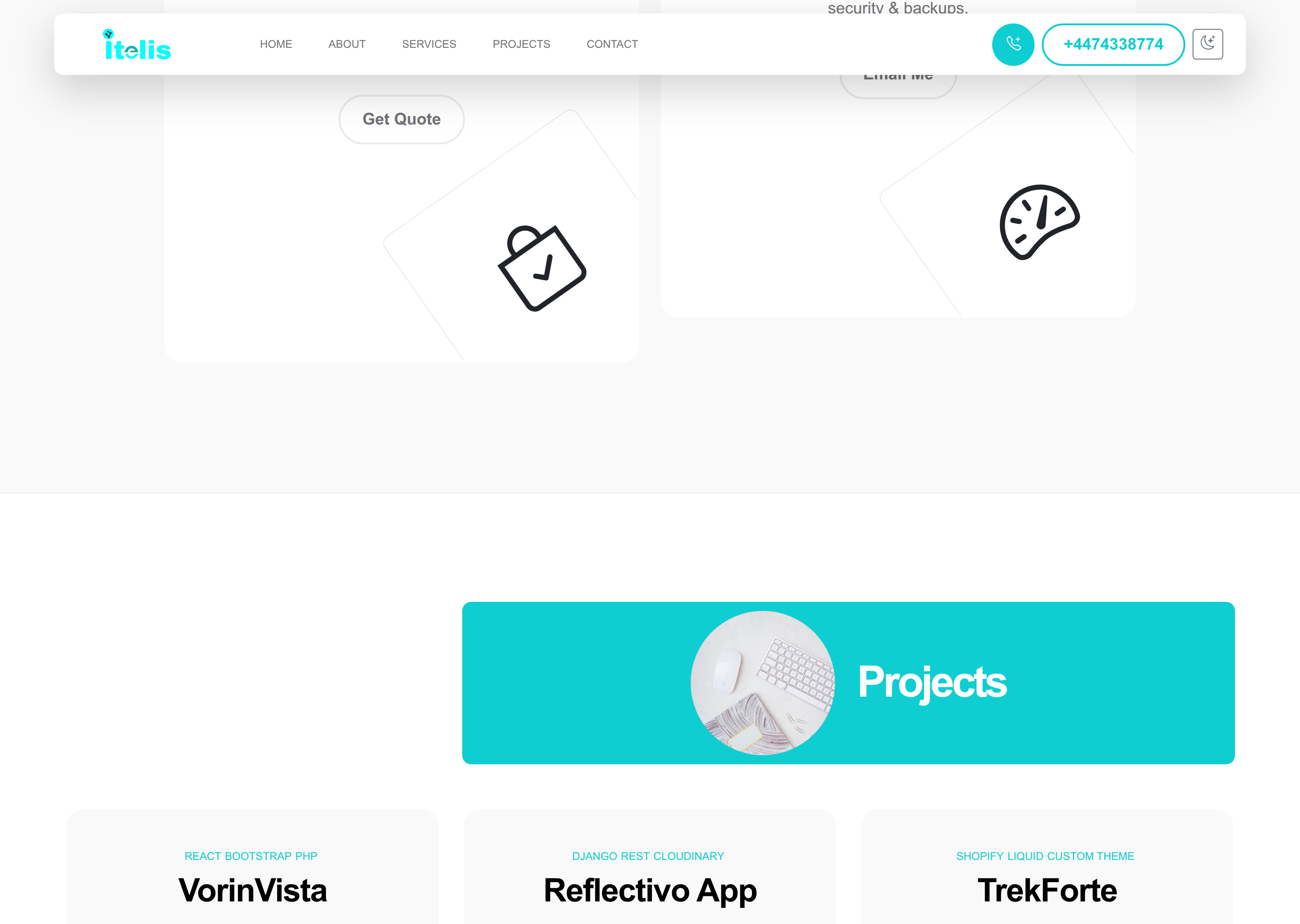 Exxotelis Personal Brand Website gallery image
