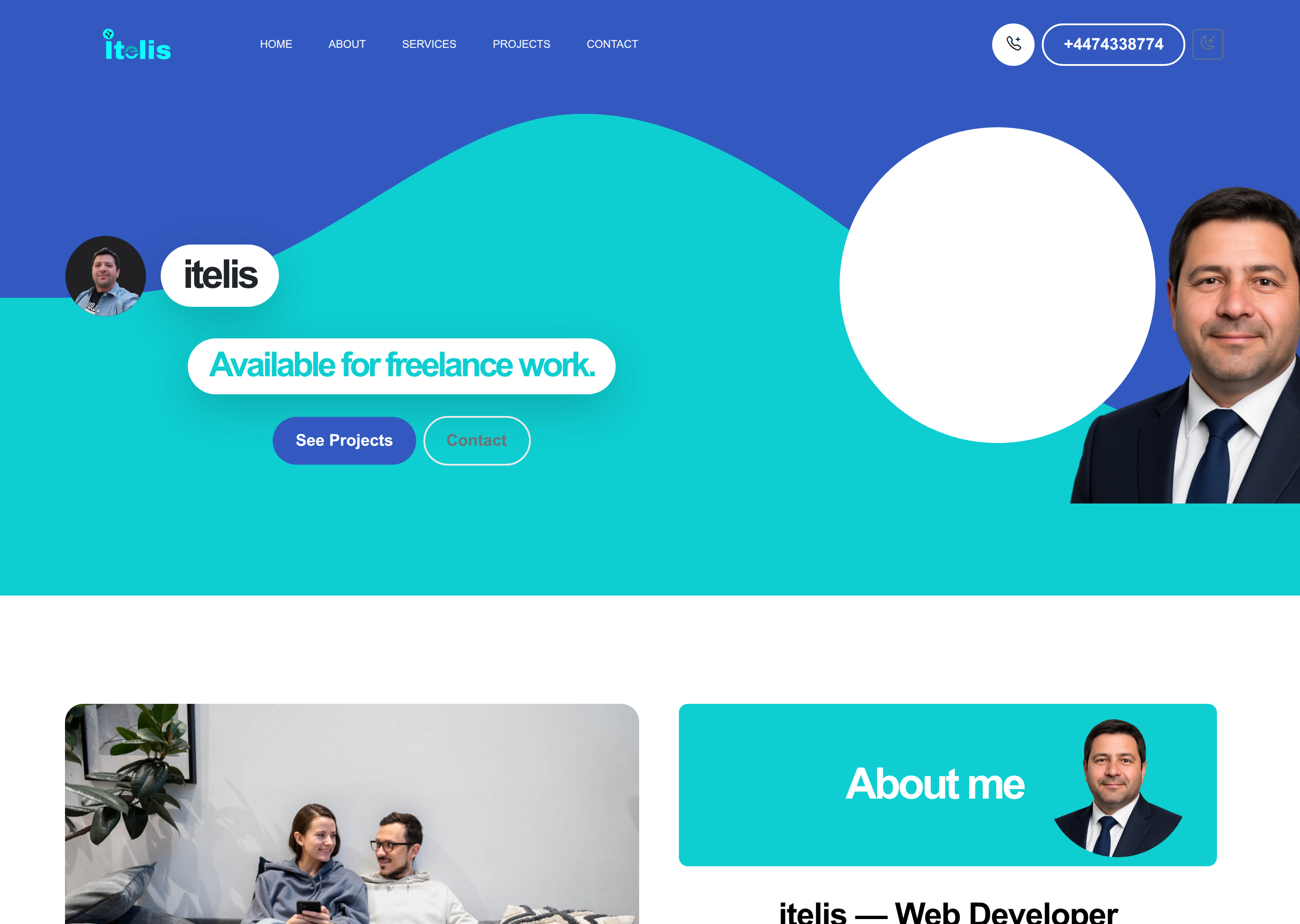 Exxotelis Personal Brand Website