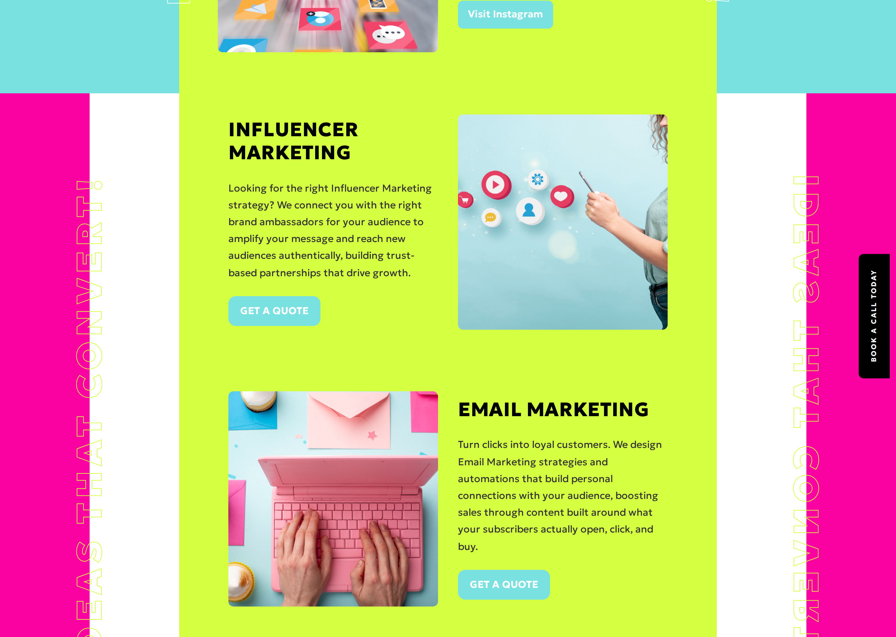 Ina Digi Way — Digital Studio Website gallery image