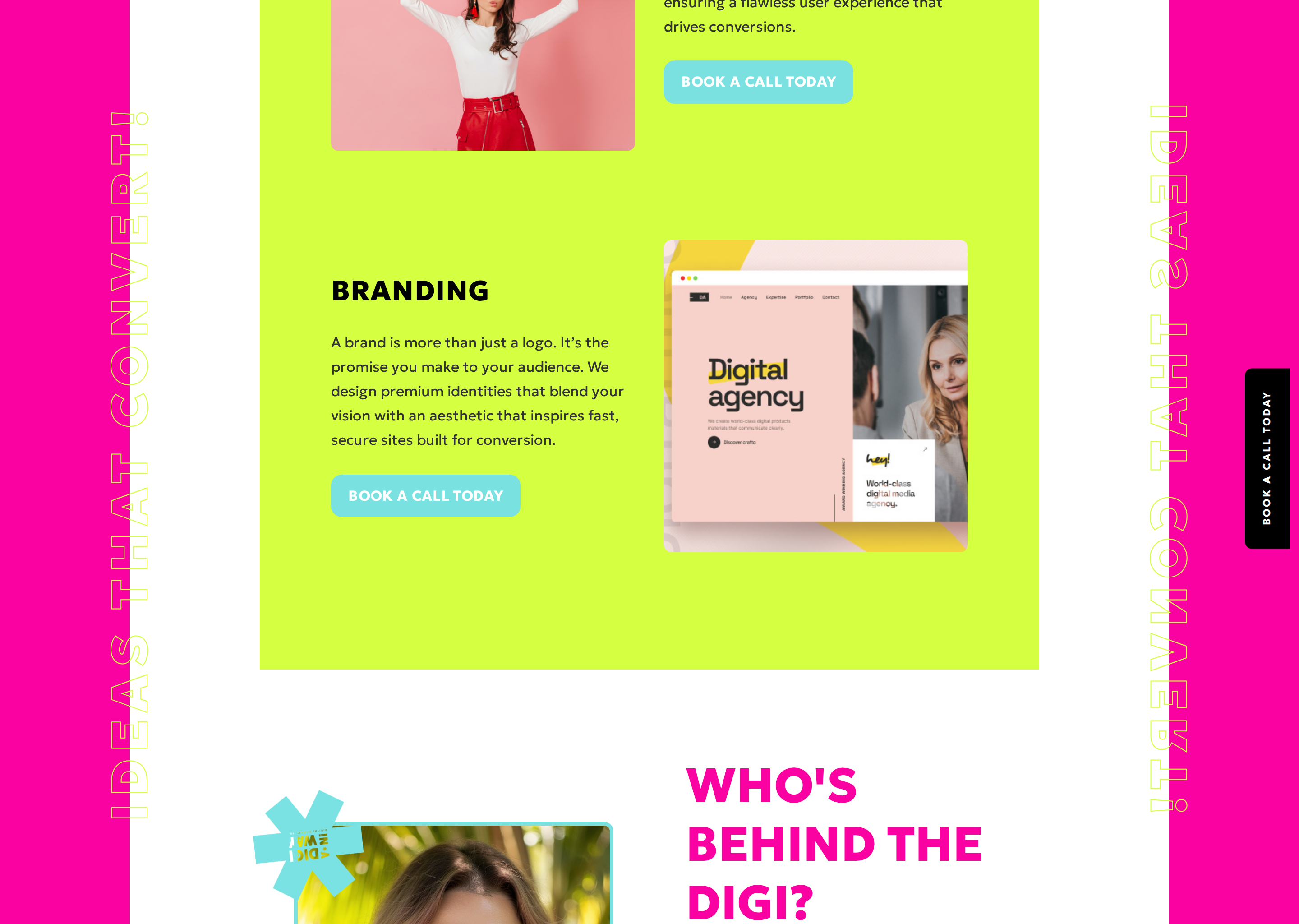 Ina Digi Way — Digital Studio Website gallery image