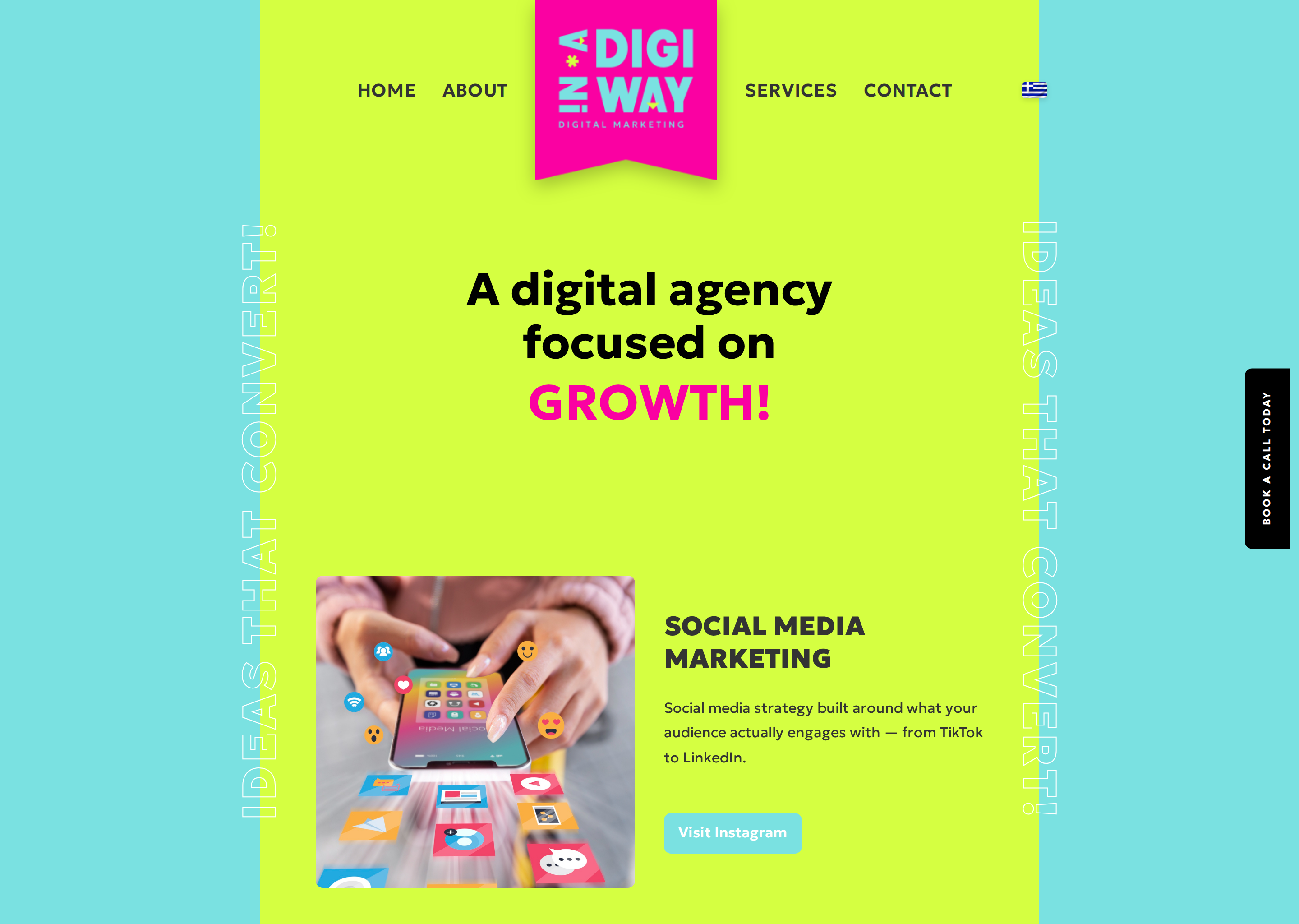 Ina Digi Way — Digital Studio Website