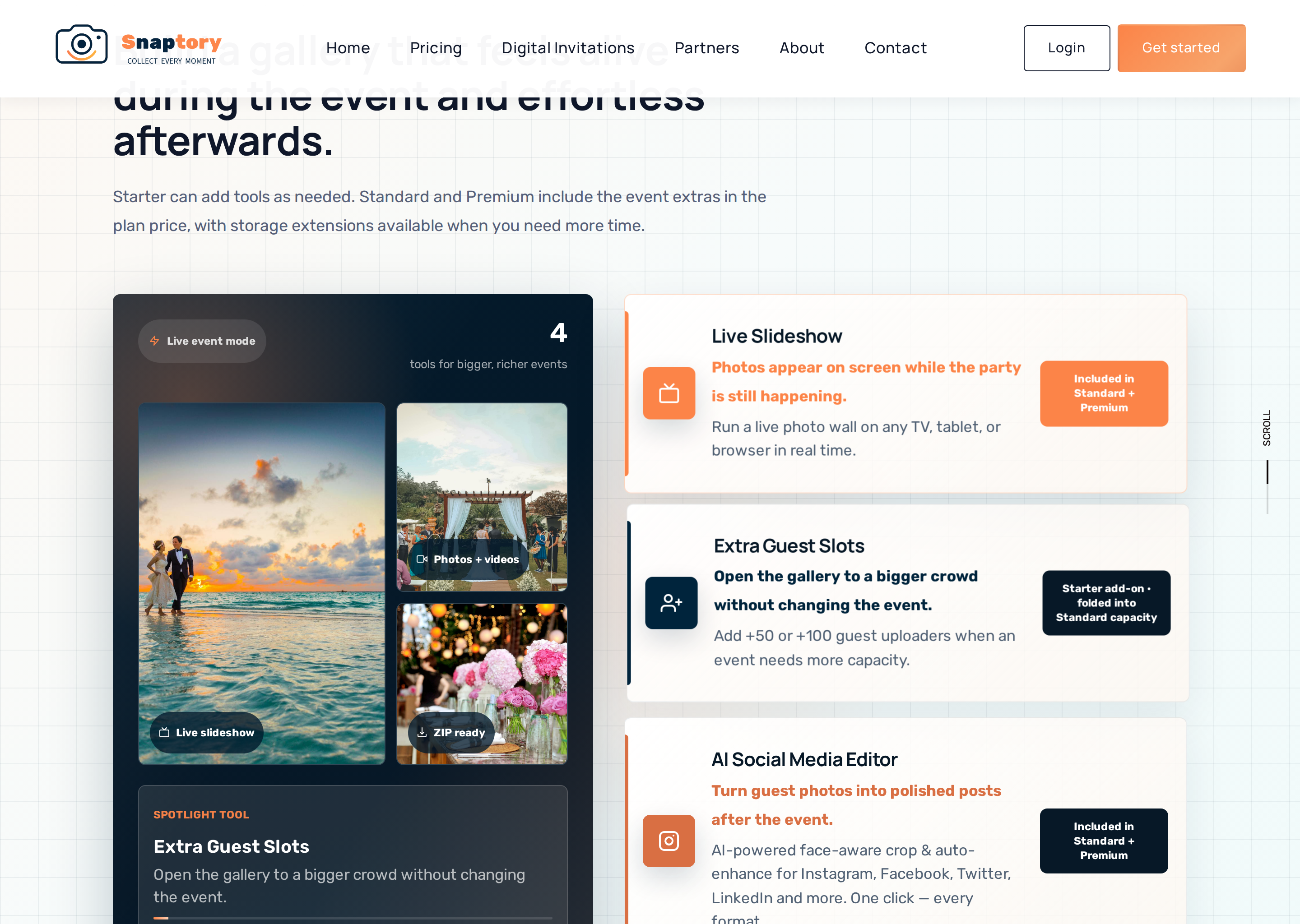 Snaptory Event Photo Sharing Platform gallery image
