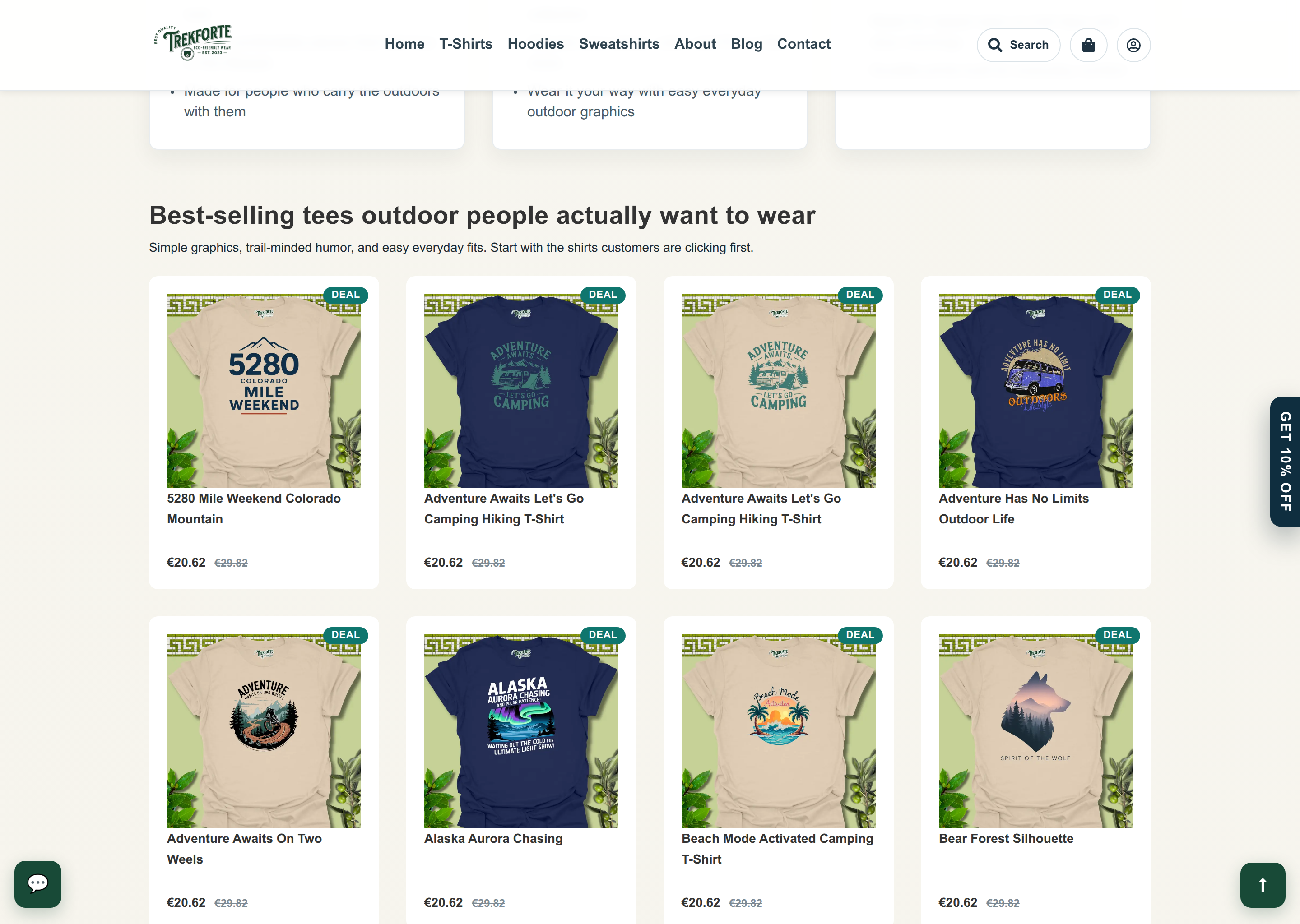 TrekForte E-commerce Store gallery image