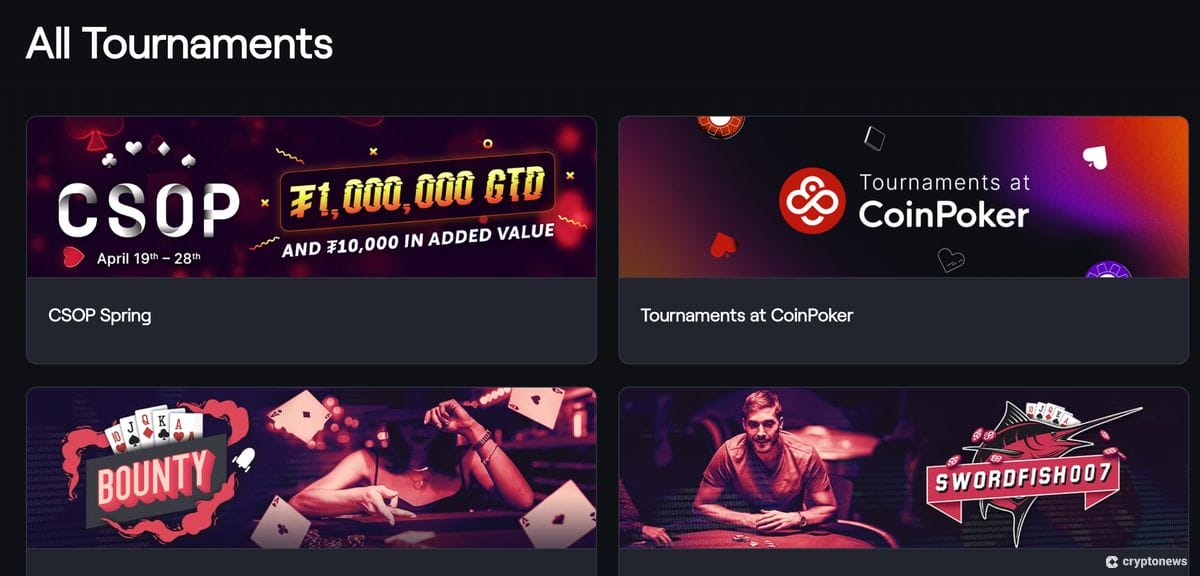 CoinPoker tournament